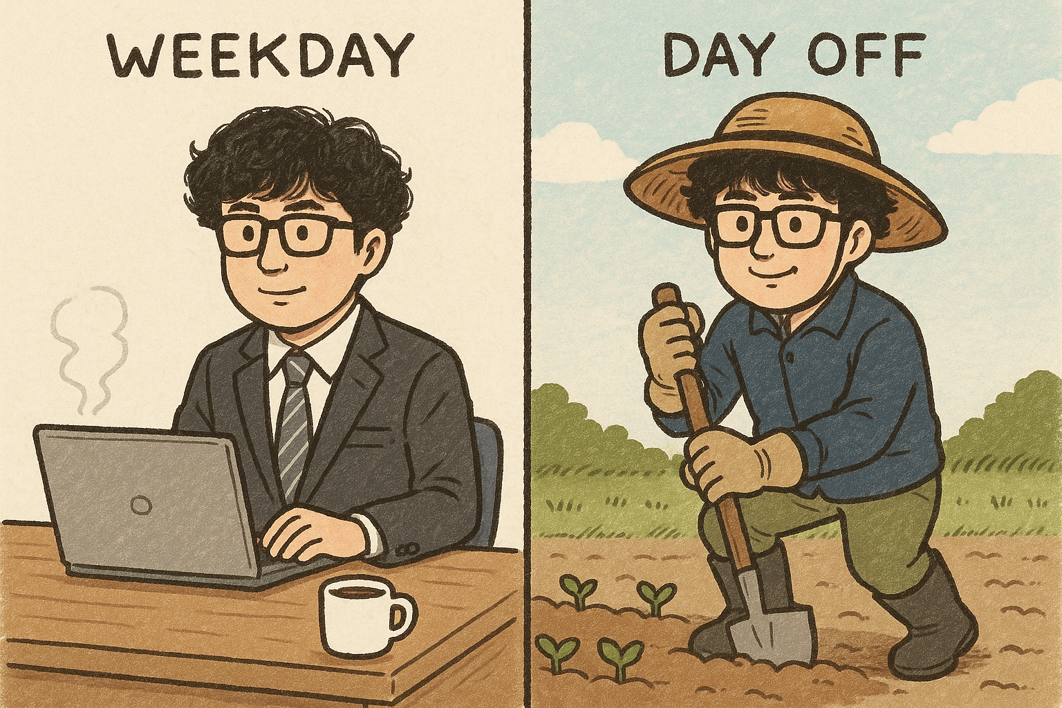 畑が僕のセカンドオフィス